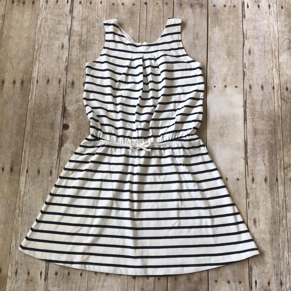 NWT Girls H&M striped dress size 8-10